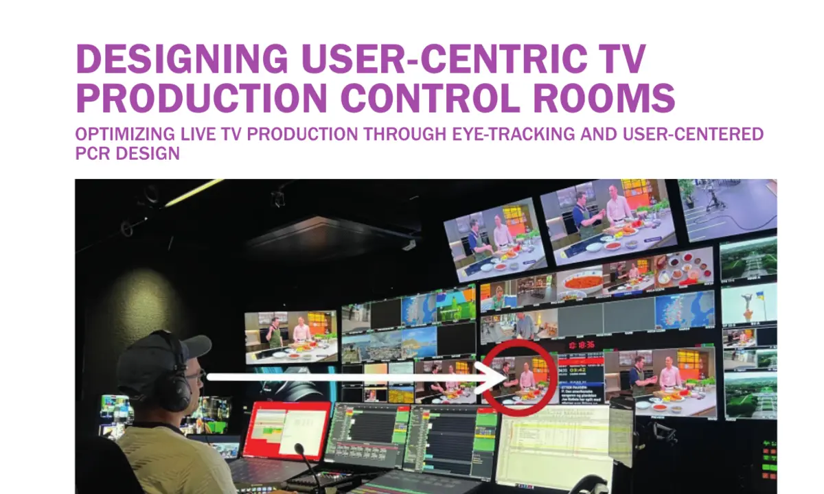 User-centred research in a television production control room